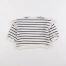 Zara - sweat beige - 3/6 mois