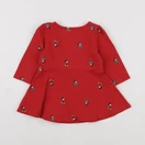 GAP - robe rouge - 12/18 mois