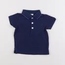 Jacadi - polo bleu - 6 mois