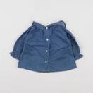 Louis Louise - blouse bleu - 6 mois