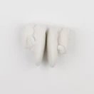 Boutchou - chaussons blanc - pointure 19/20