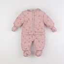 Vertbaudet - combi-pilote détachable rose - 3 mois