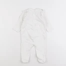 Vertbaudet - pyjama coton blanc - 6 mois
