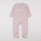 Vertbaudet - pyjama velours rose - 2 ans