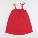 Monoprix - robe rouge - 3 ans