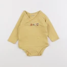 Vertbaudet - body jaune - 12 mois