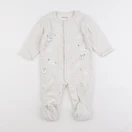 Vertbaudet - pyjama velours beige - 12 mois