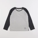 Vertbaudet - tee-shirt gris - 8 ans