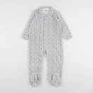 Vertbaudet - pyjama velours blanc - 3 ans