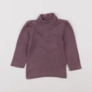 Vertbaudet - sous-pull violet - 9 mois