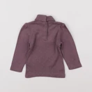 Vertbaudet - sous-pull violet - 9 mois