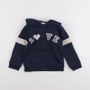 Vertbaudet - sweat bleu - 4 ans