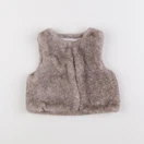 Vertbaudet - gilet beige - 12 mois