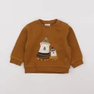 Tape à l'oeil - sweat marron - 12 mois