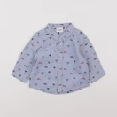 Tape à l'oeil - chemise bleu - 6 mois