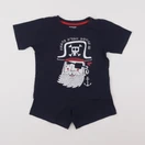 Vertbaudet - pyjama coton bleu - 4 ans