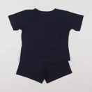 Vertbaudet - pyjama coton bleu - 4 ans