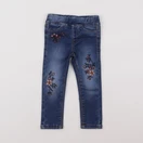 Vertbaudet - jegging bleu - 2 ans
