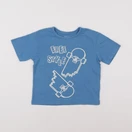 Vertbaudet - tee-shirt bleu - 5 ans