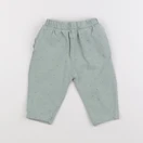 Vertbaudet - pantalon vert - 12 mois