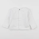 Jacadi - sweat blanc - 12 mois