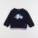 Jacadi - sweat bleu - 36 mois