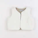 Boutchou - gilet blanc - 6 mois