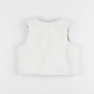 Boutchou - gilet blanc - 6 mois