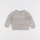 Bayiri  - pull gris - 3 mois