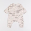 Petit Bateau - ensemble beige - 3 mois