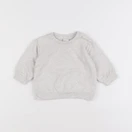 H&M - sweat gris - 3 mois