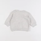 H&M - sweat gris - 3 mois