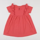 Vertbaudet - robe rouge - 4 ans