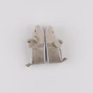 Vertbaudet - chaussons beige - pointure 18