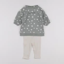 Vertbaudet - ensemble vert - 6 mois