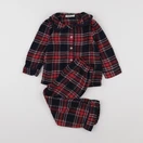Monoprix - pyjama coton rouge - 3 ans