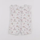 Vertbaudet - pyjama coton beige - 6 mois