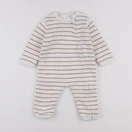 Vertbaudet - combinaison beige - 9 mois
