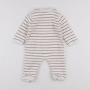 Vertbaudet - combinaison beige - 9 mois