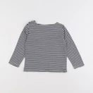 Boutchou - tee-shirt bleu, blanc - 24 mois
