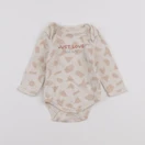 Vertbaudet - body marron - 3 mois