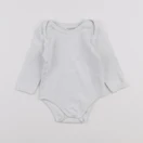 Vertbaudet - body blanc - 12 mois