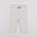 Vertbaudet - pantalon beige - 9 mois