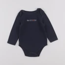 Vertbaudet - body bleu - 12 mois
