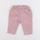 Vertbaudet - pantalon rose - 6 mois