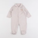 Vertbaudet - pyjama velours rose - 6 mois