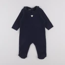 Vertbaudet - pyjama coton bleu - 9 mois