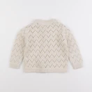 Vertbaudet - gilet beige - 2 ans
