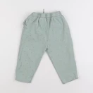 Vertbaudet - pantalon vert - 24 mois