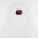 Vertbaudet - pull beige - 12 ans